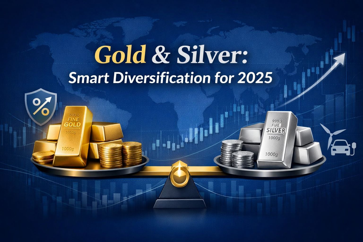 Why Invest in Gold and Silver in 2025? A Smart Portfolio Diversification Strategy