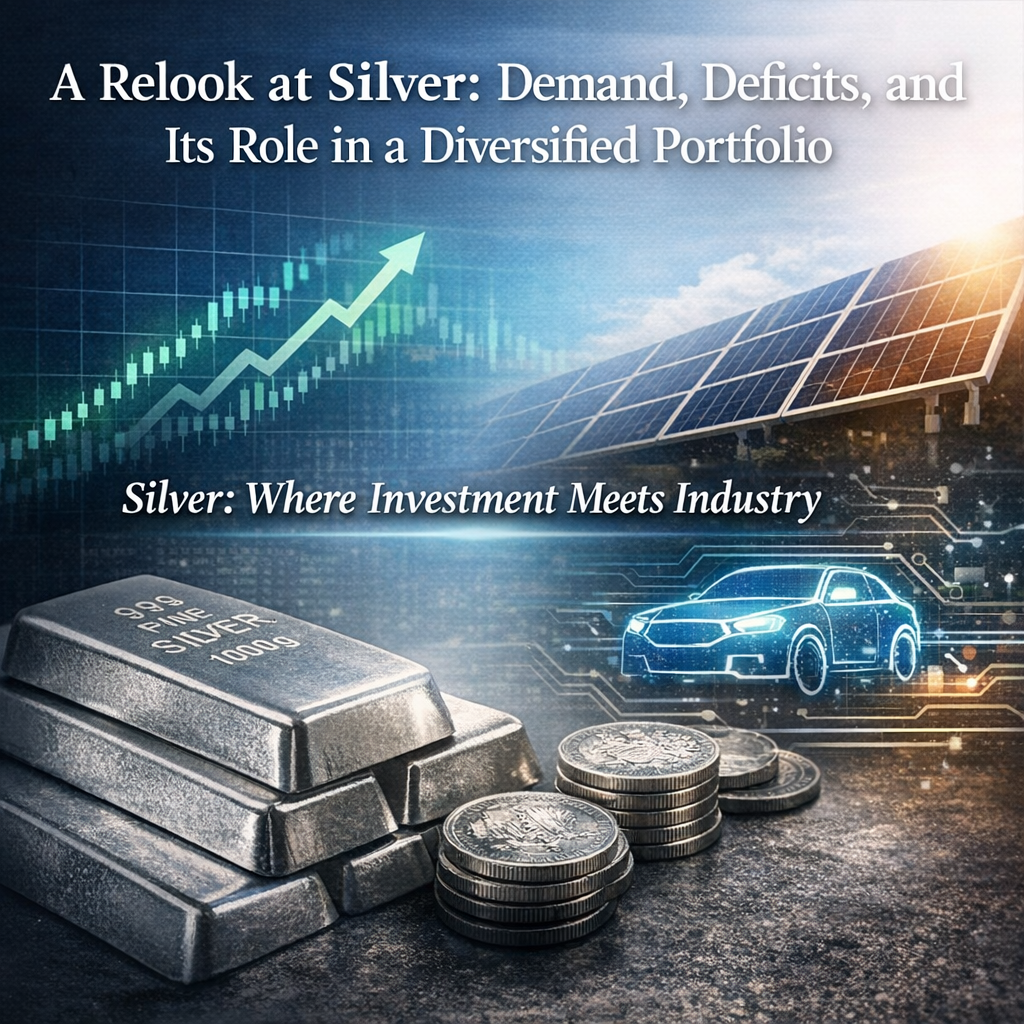 A Relook at Silver: Demand, Deficits, and Its Role in a Diversified Portfolio